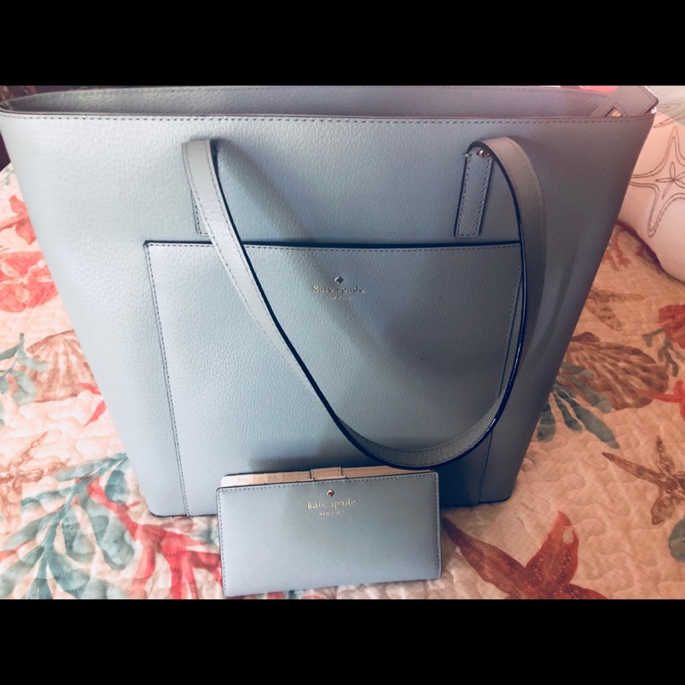 Kate Spade purse and matching wallet